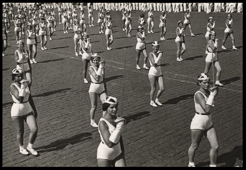 Sports Parade Alexander Rodchenko Fencing USSR CCCP Soviet